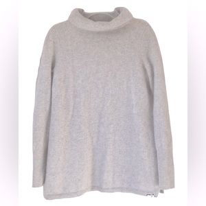 Talbots 100% Cashmere Soft Sweater Womens Size Small Color Gray